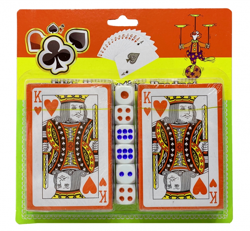 Karty-kostky-hlavolamy-hry - Karty hrací+kostky PK14-1
