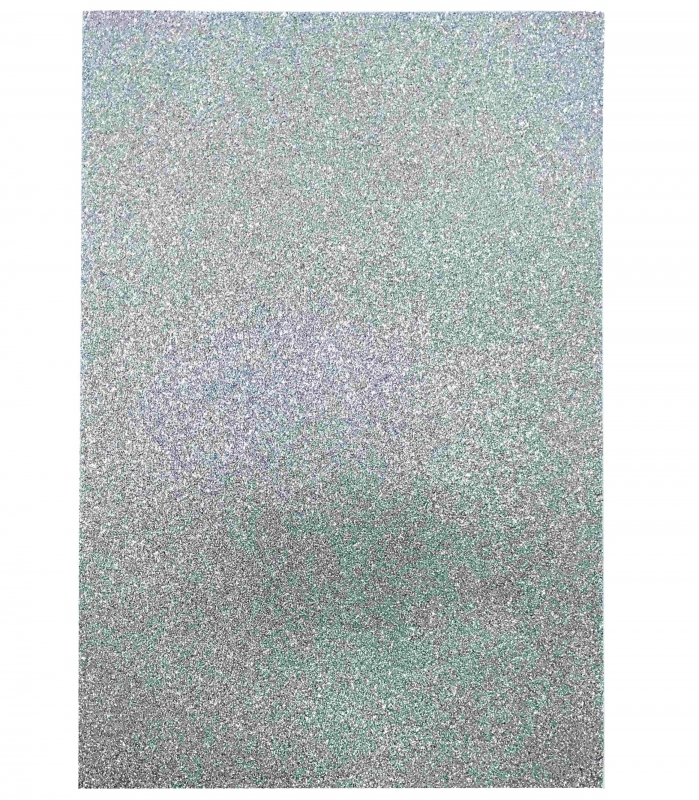 Dekorační potřeby - Pěnovka stříbrná A4 samolepící PK61-2