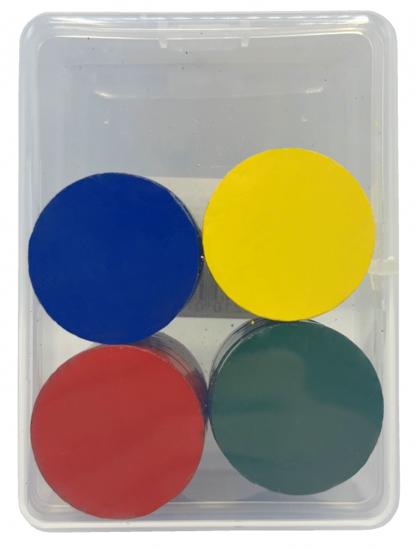 Kancelářské potřeby - Magnety barevné 20ks-30mm PK73-25